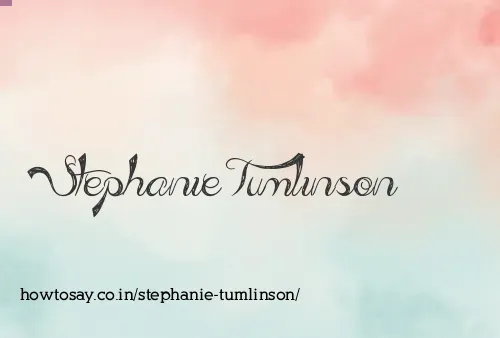 Stephanie Tumlinson