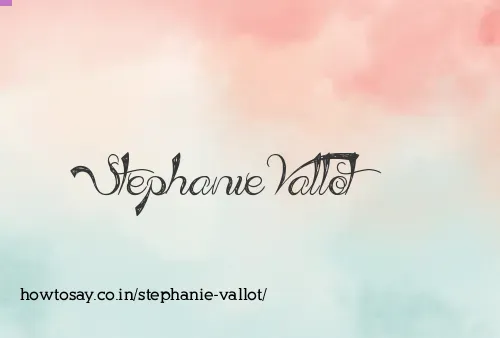 Stephanie Vallot