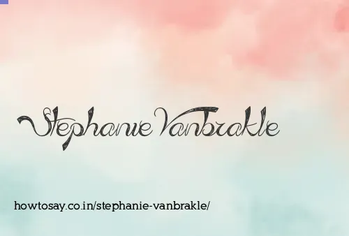 Stephanie Vanbrakle