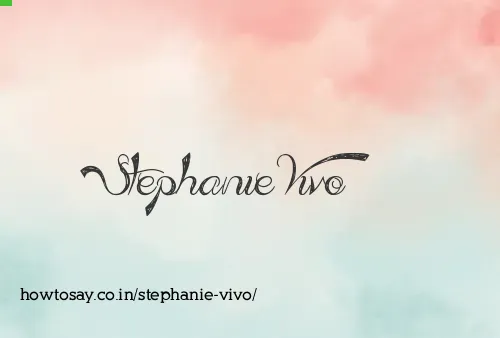 Stephanie Vivo