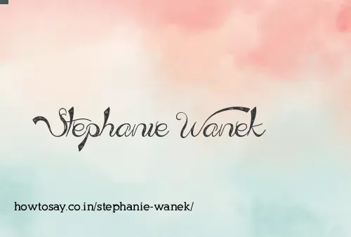 Stephanie Wanek