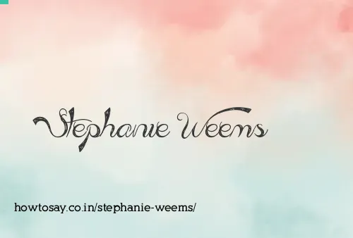 Stephanie Weems