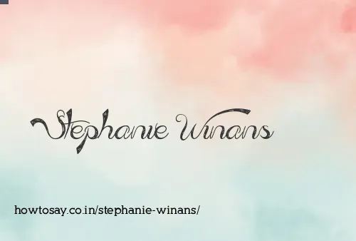 Stephanie Winans