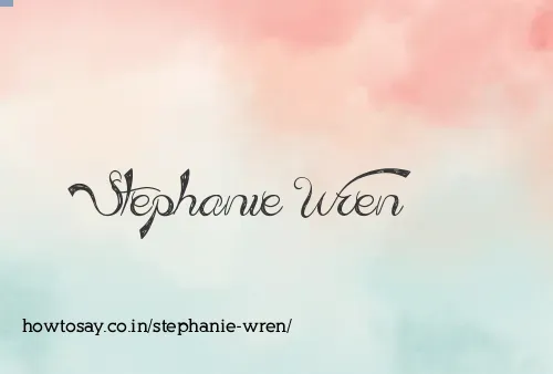 Stephanie Wren