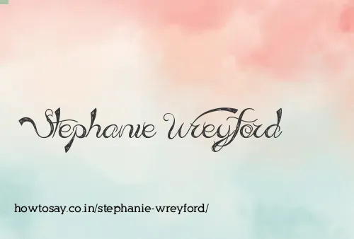 Stephanie Wreyford