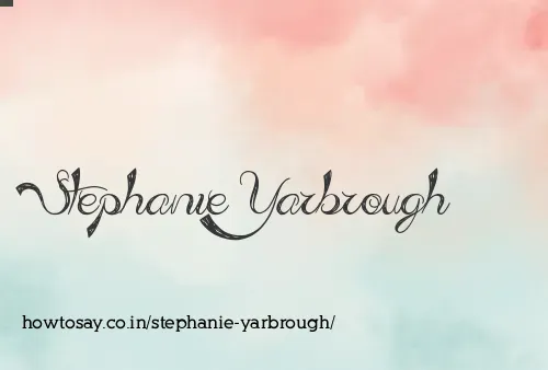 Stephanie Yarbrough