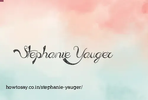 Stephanie Yauger