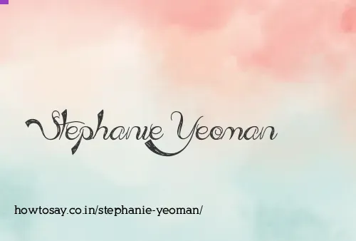Stephanie Yeoman
