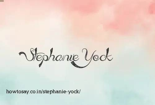 Stephanie Yock