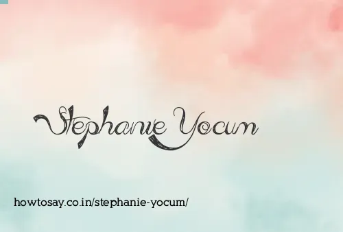 Stephanie Yocum