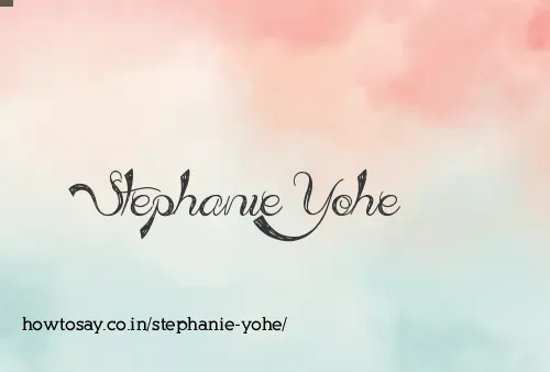 Stephanie Yohe