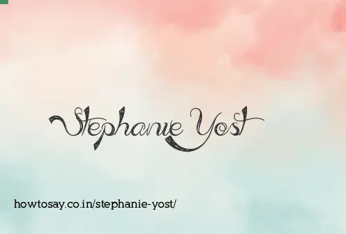 Stephanie Yost
