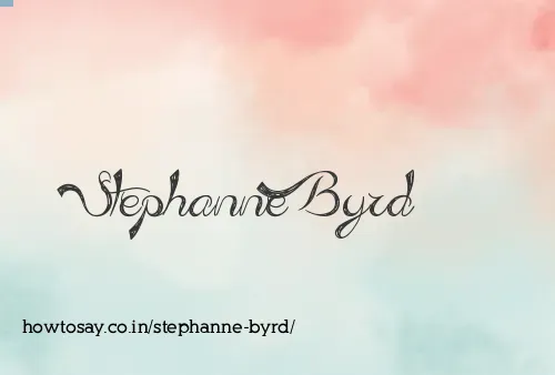Stephanne Byrd