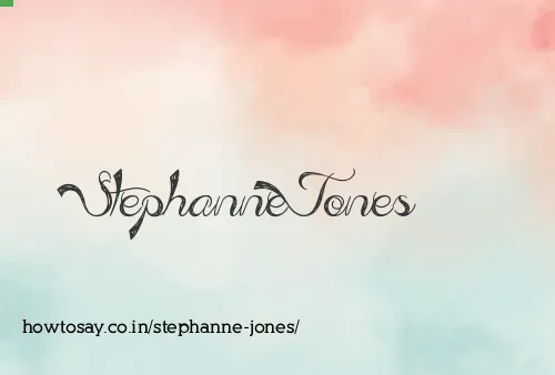 Stephanne Jones