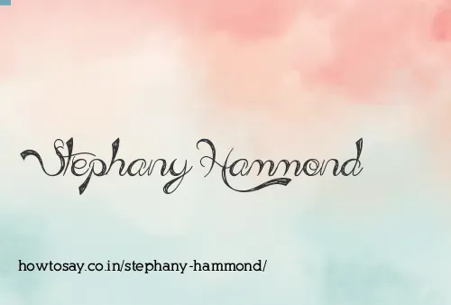 Stephany Hammond