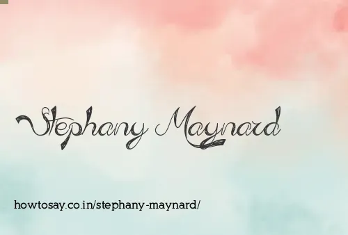 Stephany Maynard