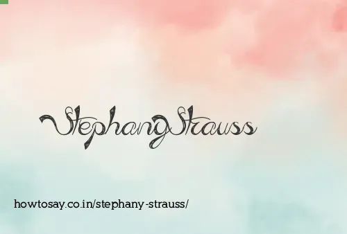 Stephany Strauss