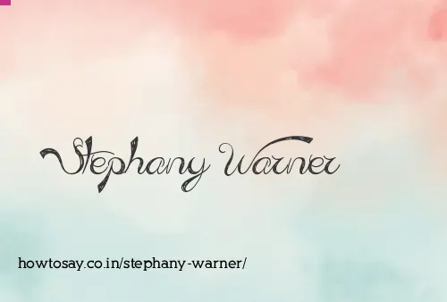 Stephany Warner