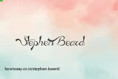 Stephen Beard