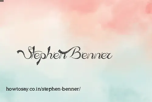 Stephen Benner