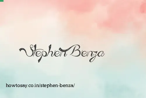 Stephen Benza