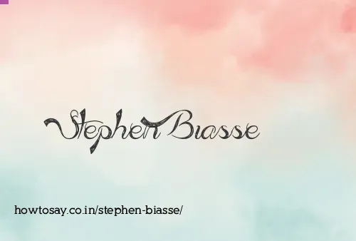 Stephen Biasse