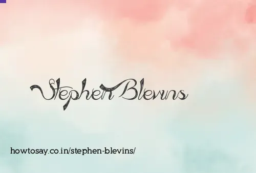 Stephen Blevins