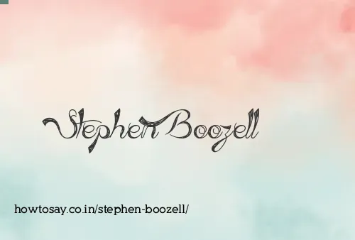Stephen Boozell