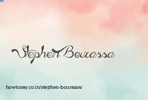Stephen Bourassa