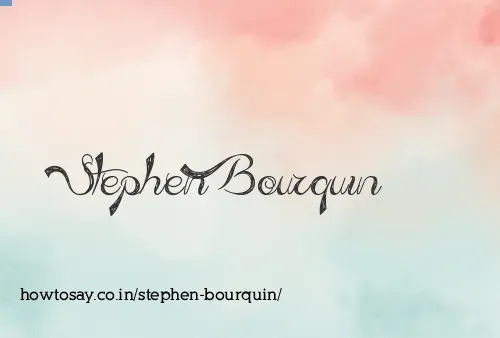 Stephen Bourquin