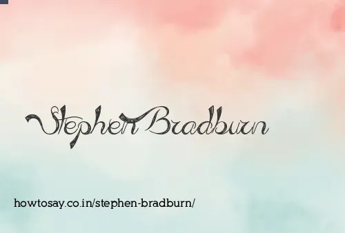 Stephen Bradburn