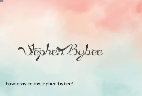 Stephen Bybee