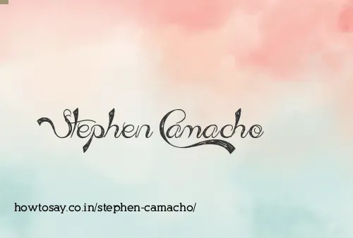 Stephen Camacho