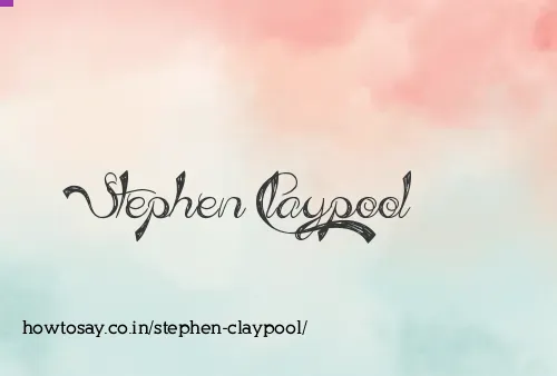 Stephen Claypool