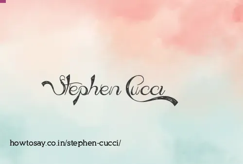 Stephen Cucci