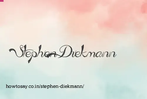 Stephen Diekmann