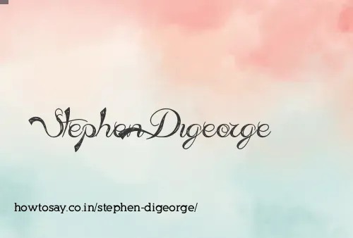 Stephen Digeorge