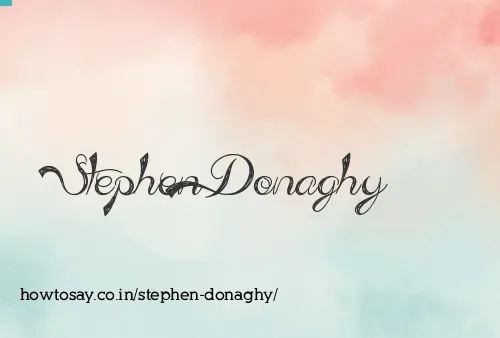 Stephen Donaghy