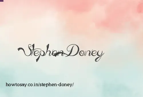 Stephen Doney