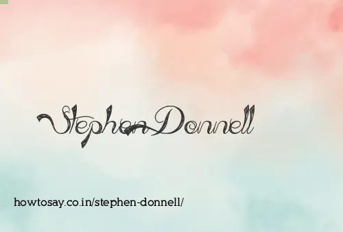 Stephen Donnell