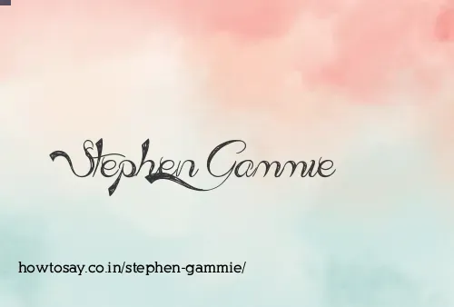 Stephen Gammie