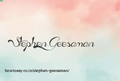 Stephen Geesaman