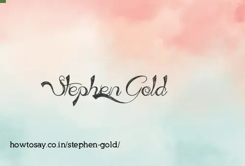 Stephen Gold