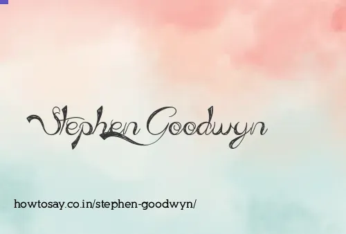 Stephen Goodwyn