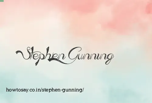 Stephen Gunning