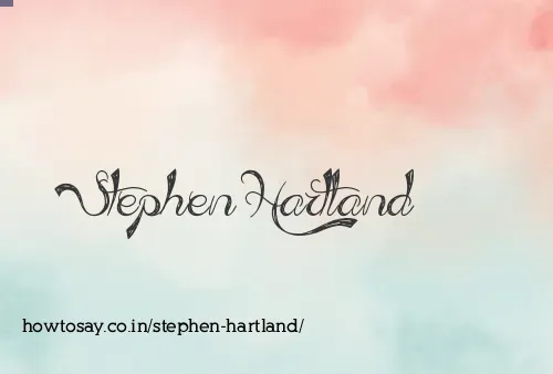 Stephen Hartland