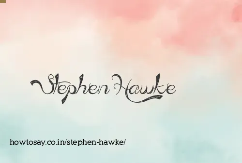 Stephen Hawke
