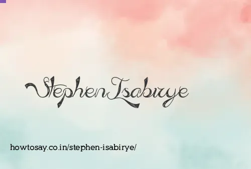 Stephen Isabirye