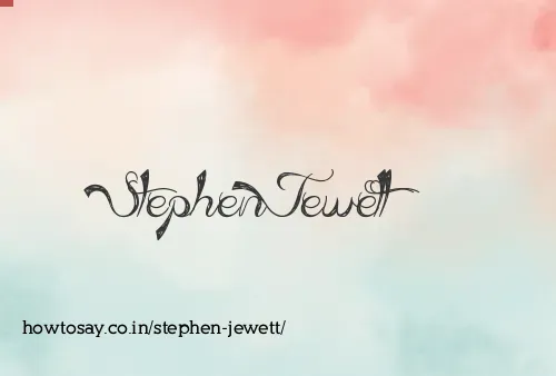 Stephen Jewett