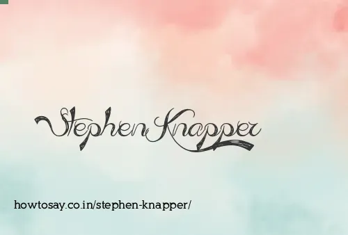 Stephen Knapper